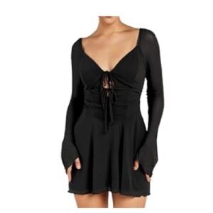 Long Sleeve Mini Dress